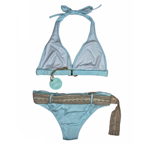 Undrest by the Sea | Belted Halter Bikini | Size 3 - Picture 2 of 4